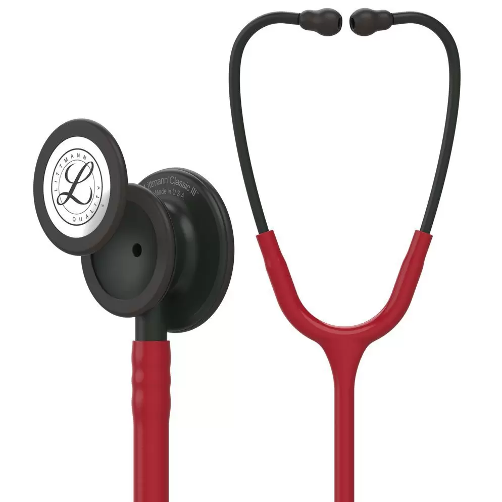 Estetoscópio Littmann Classic III Vinho Black Edition 5868 -3M
