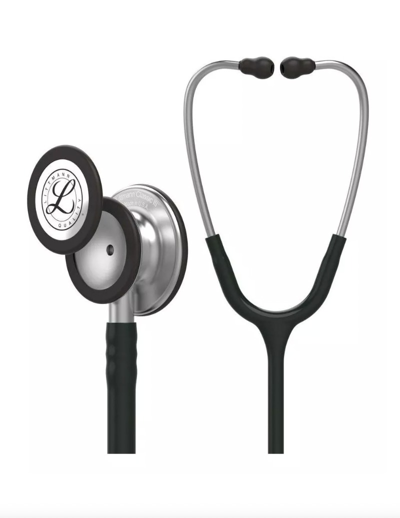 Estetoscópio Littmann Classic III Preto Tradicional 5620 -3M