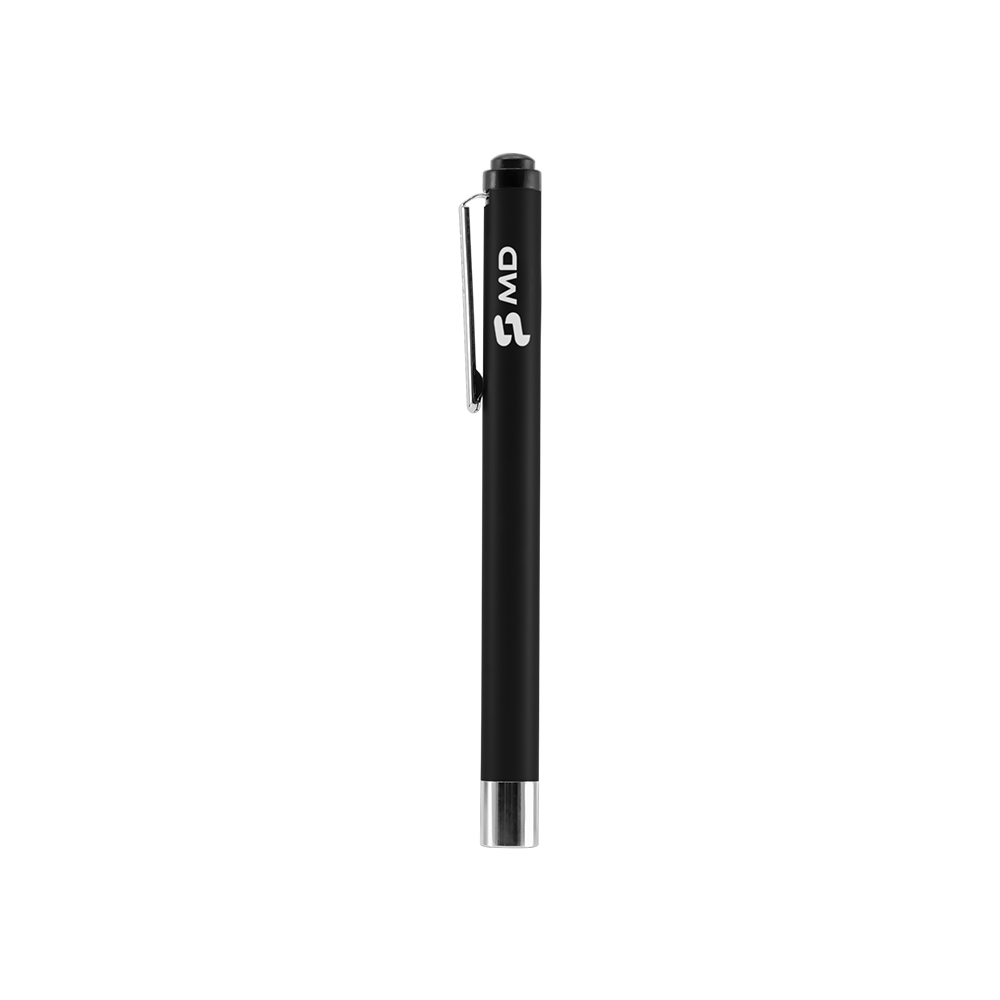 Lanterna Clínica Penlight MD LED Radiantlite II Metal Preta