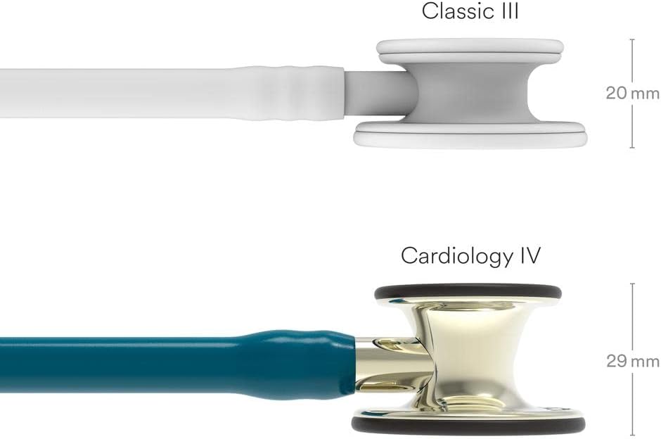 Estetoscópio Cardiology IV Littmann Caribe Champagne 6190 - 3M - Imagem 4