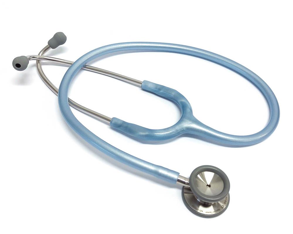 Estetoscópio Spirit - MD Professional Pediátrico Azul Perolizado - Imagem 3