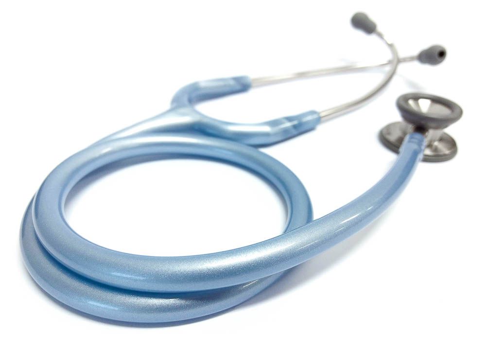 Estetoscópio Spirit - MD Professional Pediátrico Azul Perolizado - Imagem 4