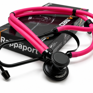 Estetoscópio Rappaport Linha Black P.A MED Rosa Black