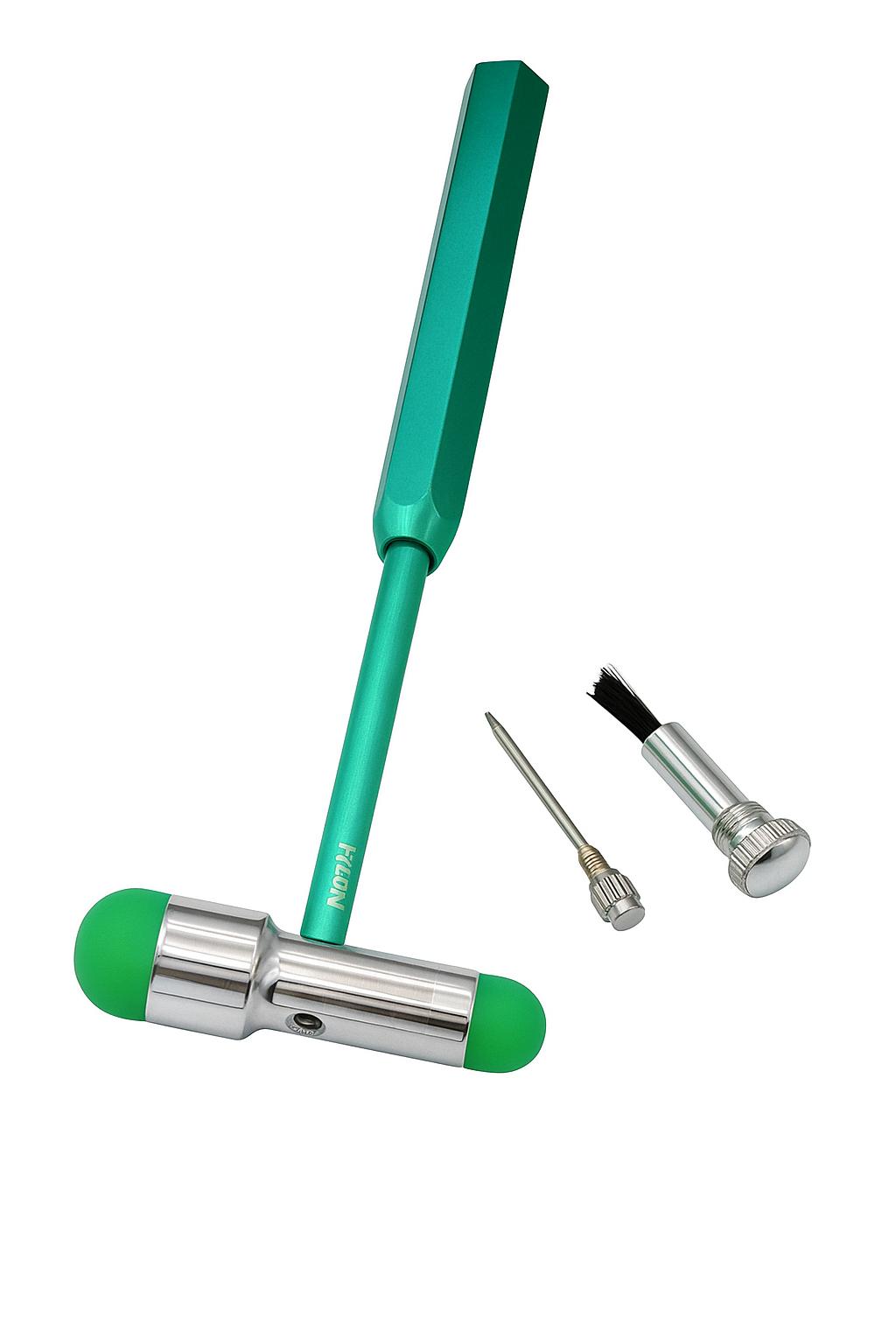 Martelo de Reflexos Neurológicos MD Buck Verde New - Imagem 3