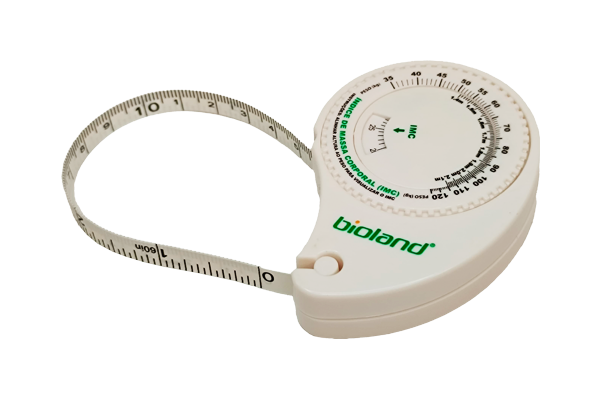 Fita Métrica Antropométrica Corporal Com Cálculo De Imc Bioland - Imagem 2
