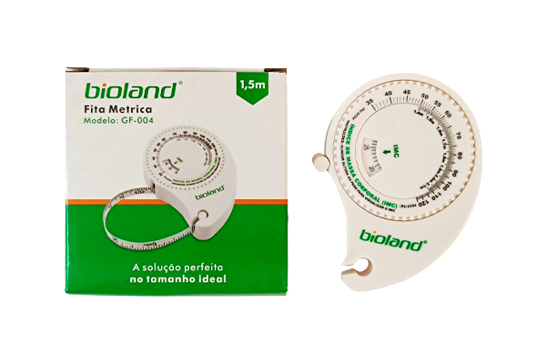 Fita Métrica Antropométrica Corporal Com Cálculo De Imc Bioland - Imagem 5