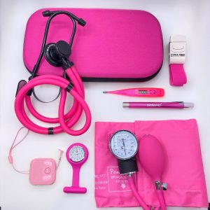 Kit Acadêmico P.a Med - Rosa Black
