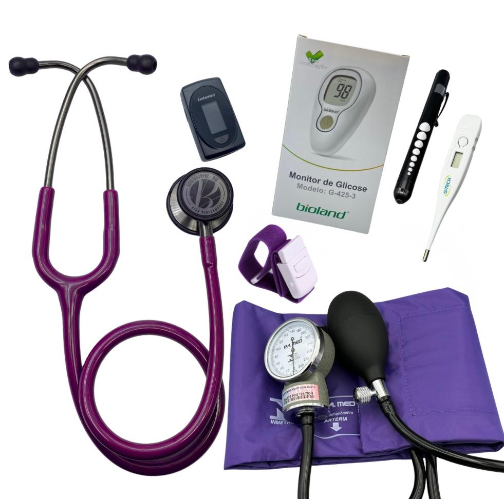 Kit Acadêmico Bic Eternity - Malbec