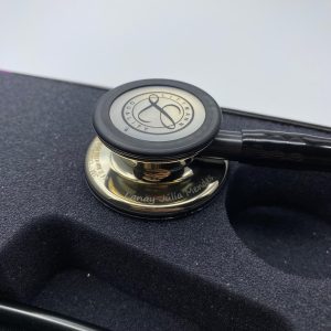 BAZAR - Estetoscópio 3M Littmann  Classic III  5861 - Black Champagne (Ler a descrição)