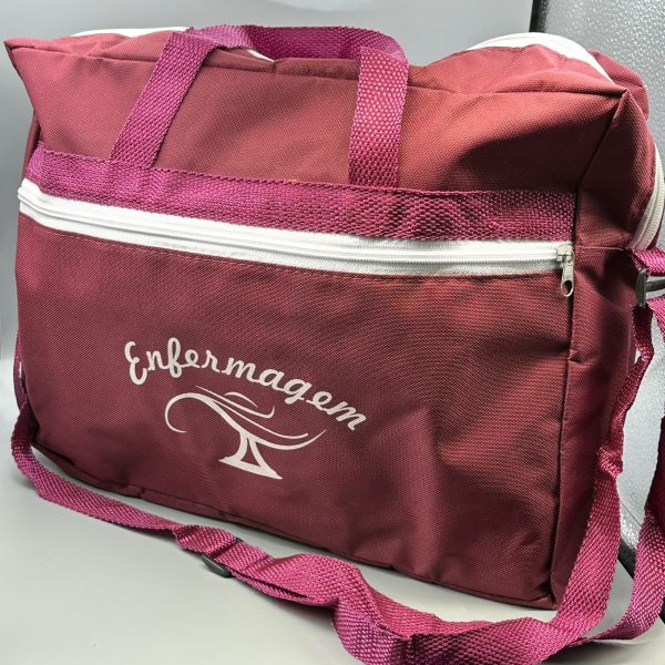 Bolsa Estilo Pasta com Alça Para Estudantes Enfermagem - Imagem 3