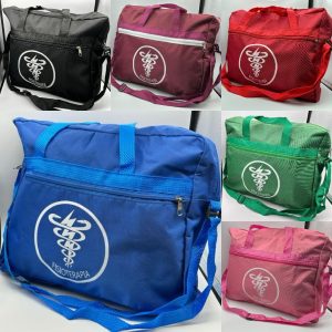 Bolsa Estilo Pasta com Alça Para Estudantes Fisioterapia