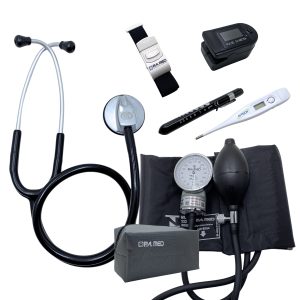 Kit Enfermagem Standard Preto Tradicional