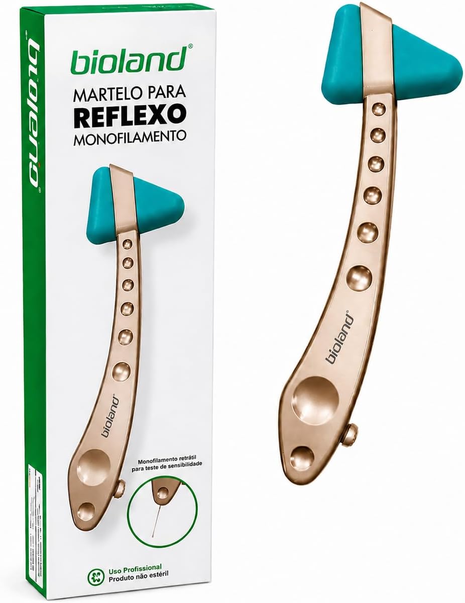Martelo para Reflexo com Monofilamento Bioland Avaliação Neurológica
