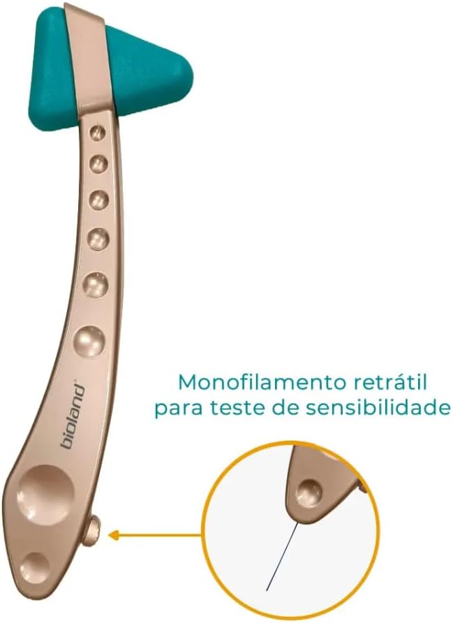 Martelo para Reflexo com Monofilamento Bioland Avaliação Neurológica - Imagem 4
