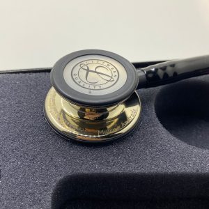 BAZAR - Estetoscópio 3M Littmann  Classic III  5861 Black Champagne (Ler a descrição)