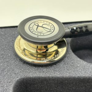 BAZAR - Estetoscópio 3M Littmann  Classic III  5861 - Black Champagne (Ler a descrição)
