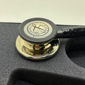 BAZAR - Estetoscópio 3M Littmann  Classic III  5861 - Black Champagne (Ler a descrição)